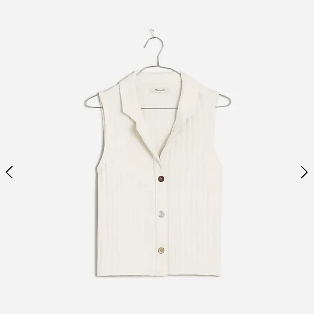 Madewell Mixed Button Boucle Tank